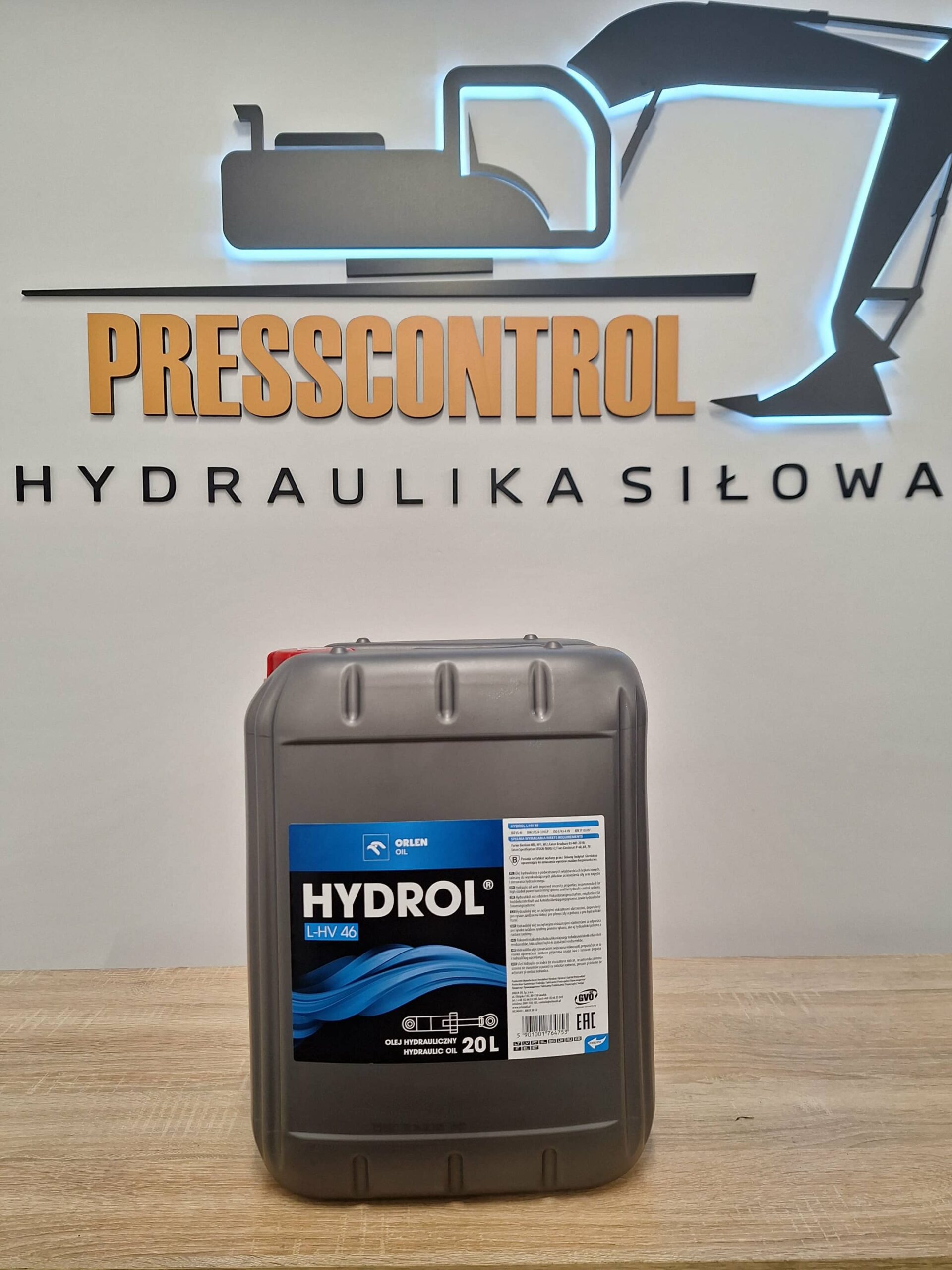 Olej hydrauliczny ORLEN Hydrol L-HV 46 20L