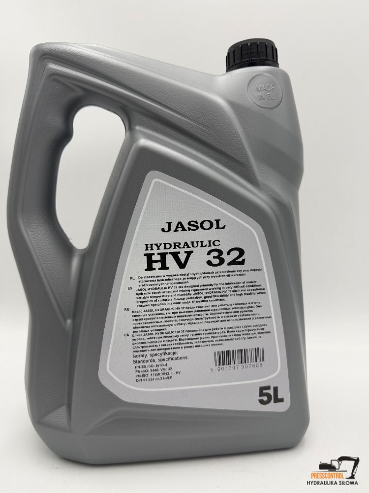 Olej hydrauliczny Jasol HV 32 5L - obrazek 2