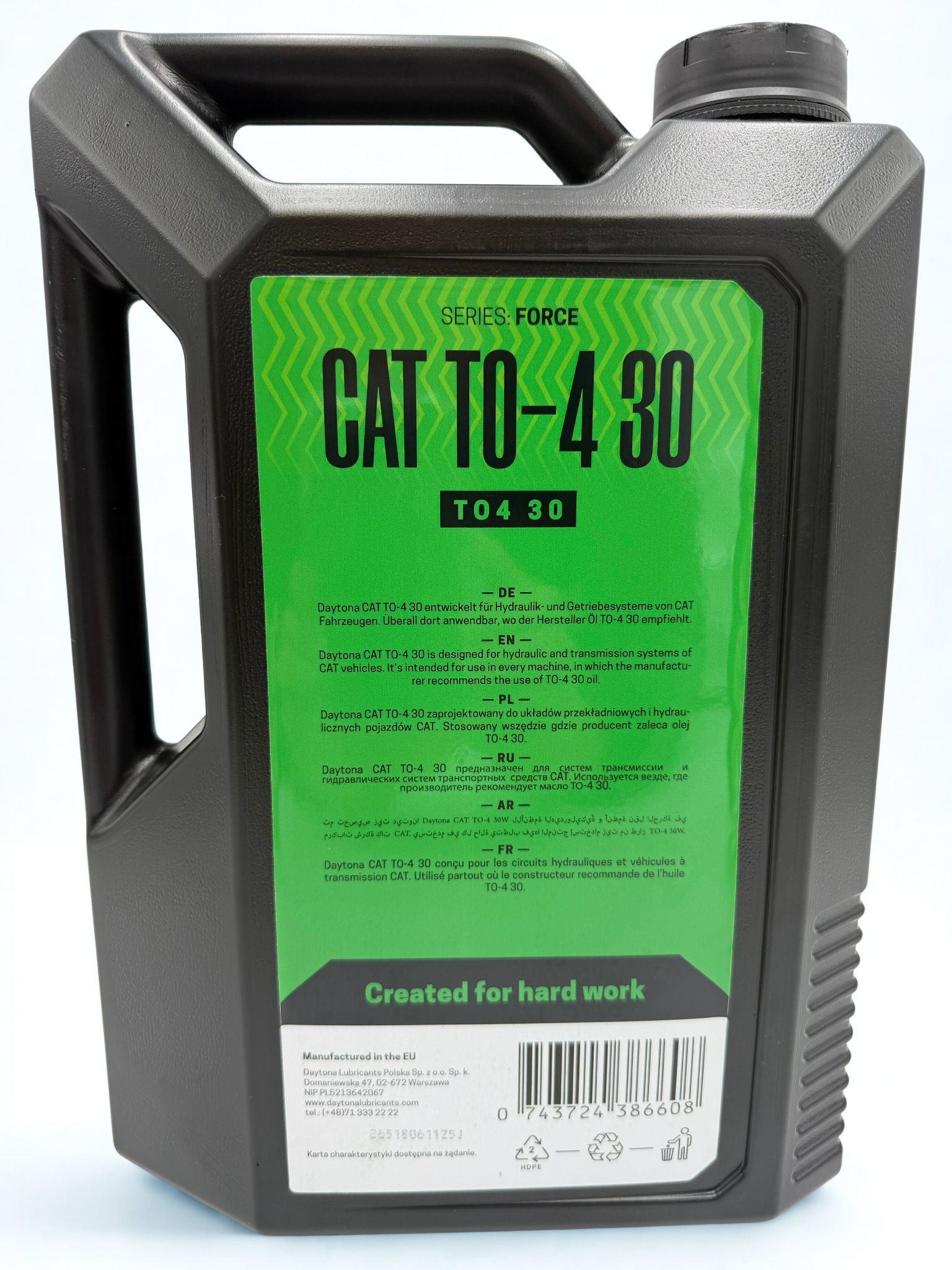 Olej Daytona CAT TO-4 30 5L - obrazek 2