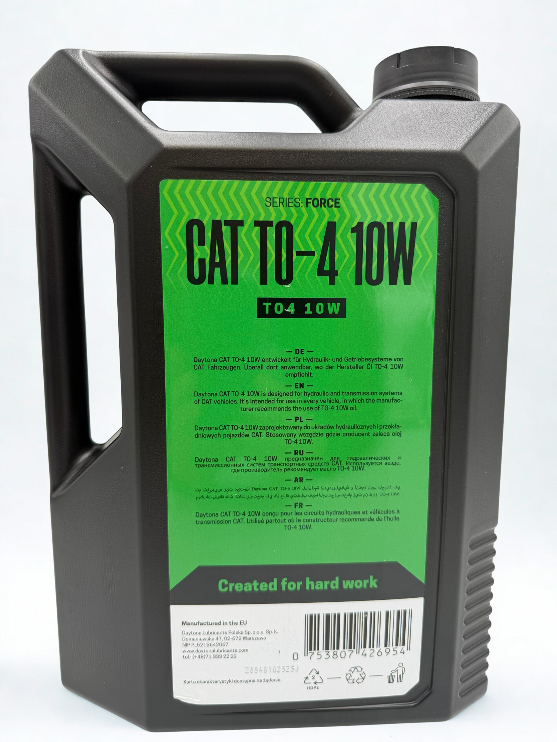 Olej Daytona CAT TO-4 10W 5L - obrazek 2